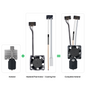 Bambu Lab Kompletny Hotend ze stali nierdzewnej P1 Series 0,2 mm - FAH004-P