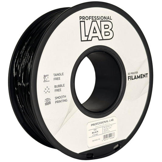 Professional Lab Filament TPU Czarny 1,75 mm 1 kg 1000 g Black