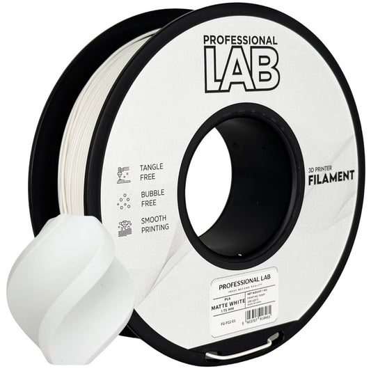 Professional Lab Filament PLA Biały Mat 1,75 mm 1 kg 1000 g Matte White