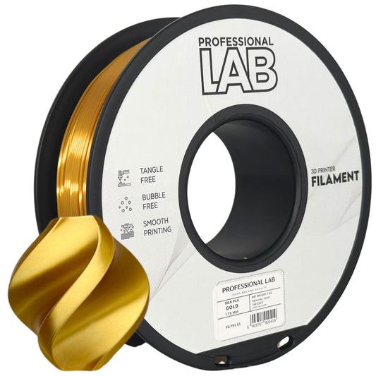 Professional Lab Filament PLA Silk Gold 1,75 mm 1 kg 1000 g Złoty