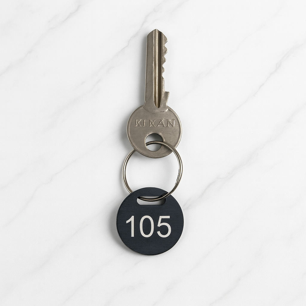 Numerki do kluczy 101-150 Czarne