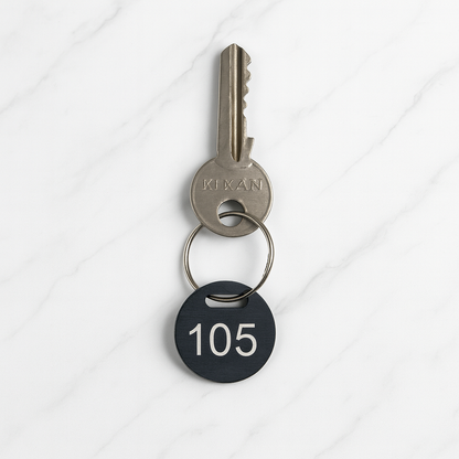 Numerki do kluczy 101-150 Czarne