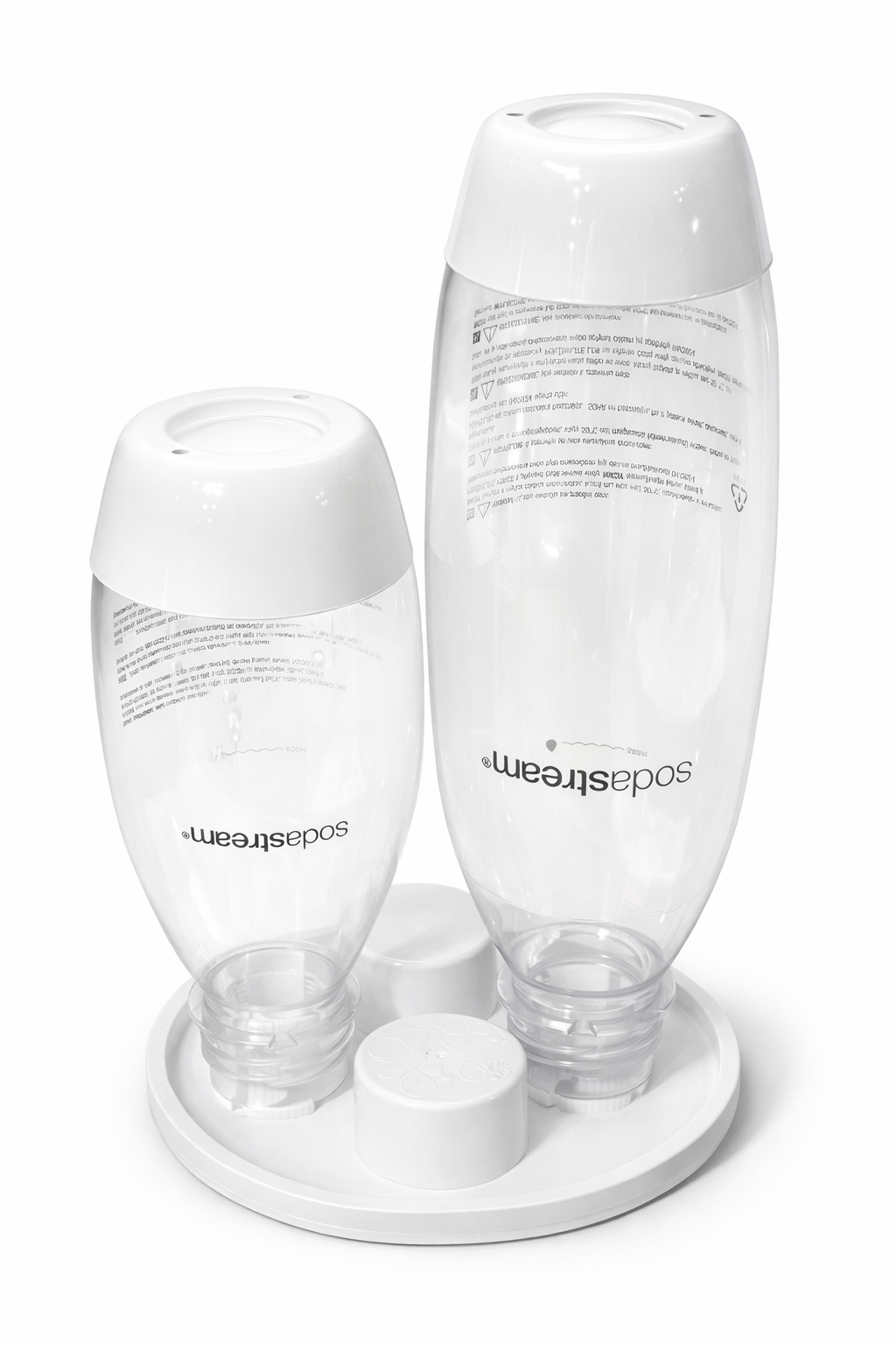Ociekacz do butelek SodaStream Biały - 2 miejsca na butelki