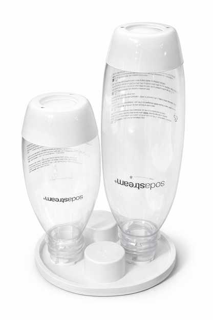 Ociekacz do butelek SodaStream Biały - 2 miejsca na butelki