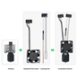 Bambu Lab Kompletny Hotend Stal Hartowana do drukarki P1 0,8 mm - FAH003-P