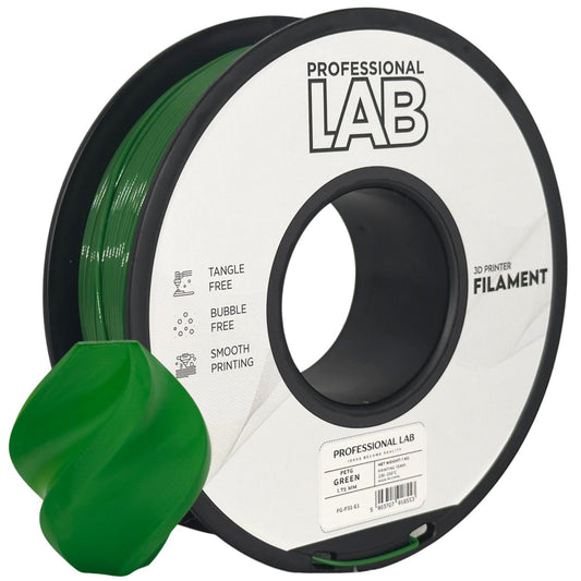 Professional Lab Filament PETG Zielony Standard 1,75 mm 1 kg 1000 g Green