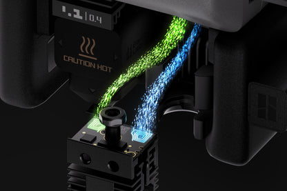 Bambu Lab Hotend indukcyjny H2C prawy 0.2 mm Stal Nierdzewna - FAH050