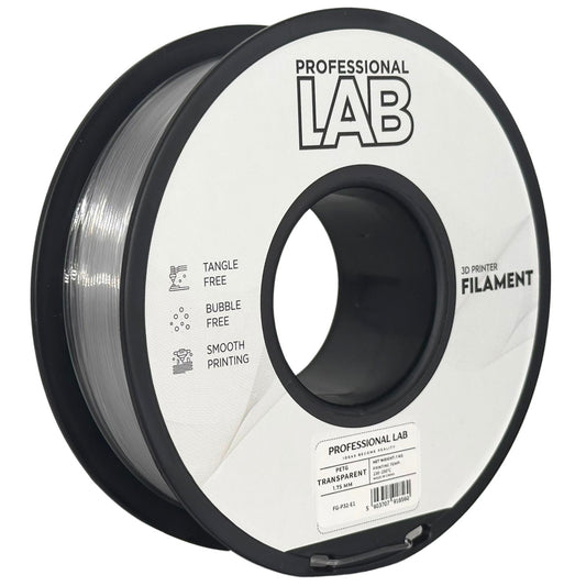 Professional Lab Filament PETG Transparentny Standard 1,75 mm 1 kg 1000 g