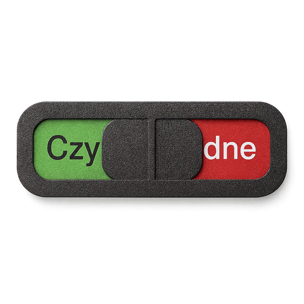 Tabliczka Znacznik Czyste/Brudne